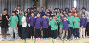 횡성행복한홈스쿨지역아동센터, 지역사회와 배드민턴으로 교류