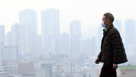 춘천 등 영서북부 6곳 초미세먼지주의보 발령