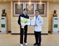원주 연세의료원, 우리은행 소속 김단비 새병원 홍보대사 위촉