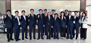 강원도의회 박길선 의장·상임위원장단 본사 방문