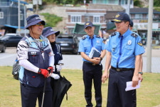 이종욱 동해해경청장 직무대리, 광복절 연휴 막바지 연안 안전관리 총력