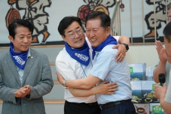 더불어민주당 당대표 레이스 '정청래·박찬대'...충북 공략