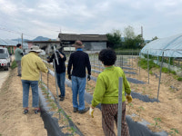 영동심천면 농촌시름 더는 땀방울