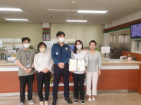 옥천경찰서 전화금융사기예방 옥천농협 군북지점 감사장수여