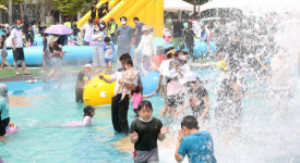 [포토] 즐거운 물놀이
