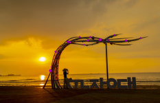 서천 춘장대해수욕장 명소 인증 포토존 설치