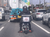 [사진뉴스]  천안에서 발견된 고베 57 번호판