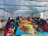보은군 수한면 사랑의 김장나누기
