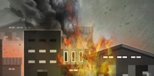 부여 한증막 찜질방 화재…굴삭기까지 동원