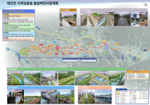 전국 유일 하상도로 대전천, 친환경 명품하천으로 조성된다