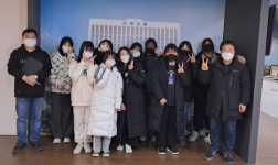 [사진뉴스] 천안부성중, 신문박물관 견학