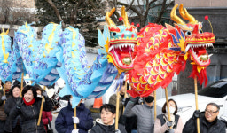 [포토] 용신제례 용춤행렬