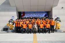 계룡소방서, 의무소방원 전역식 개최