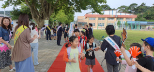 서천 시초초, 등굣길이 행복한 학교 좋은 반응