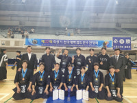 대전대 검도부, 회장기전국대학검도선수권 저학년 단체전 우승