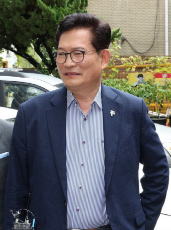 송영길, '검찰 규탄' 농성 돌입…