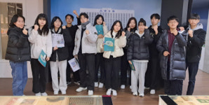 [사진뉴스] 충남 아산 음봉중, 1일 기자체험