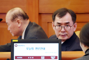 헌정사 최초 현직 검사 탄핵심판 첫 변론…