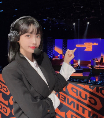 곽민선 아나운서, 대전서 열린 배그대회서 축포 맞아 시력 손상