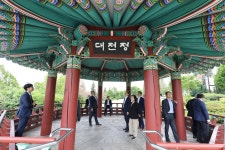 [포토] 북미주 유일 韓 전통건축물, 시애틀 대전공원 대전정자