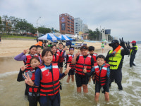 보령 미산초 안전과 즐거움 가득한 해양수련활동