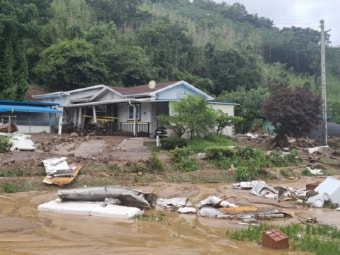 충남 7-10일 누적평균 284.5 폭우… 2명 사망