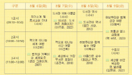 대전 한밭도서관, 초등 4학년 대상 책 속으로 떠나는 여름 여행 운영