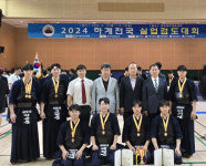 [사진뉴스] 대전시체육회 검도 선수단, 하계실업검도대회서 단체전 3위