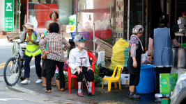 [포토] 깨 볶는 기름집
