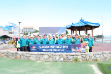 한전 대전세종충남본부, 보령 원산도서 대규모 정전 복구 훈련