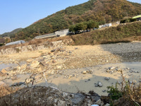 서산시 운산면 하천 혼탁물 발생, 관계 당국 조사 착수