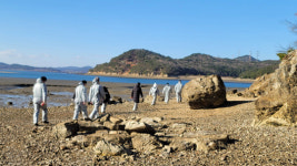 서산시, 해상 선박 전복 사고 실종자 4명 긴급 수색 진행