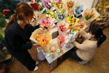 [포토] 화훼업계 깊어지는 시름