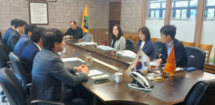 조달청, 충남 금산 아스콘 제조업체 찾아 민생 소통