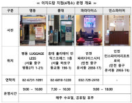 수하물 부치고 빈손 출국…서울 삼성역 이지드랍 서비스
