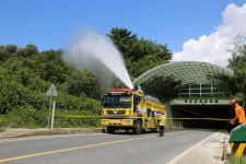 서천소방서, 지하차도 침수 상황 대비 적응훈련 실시