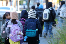 [포토] 한파 속 따뜻한 등굣길