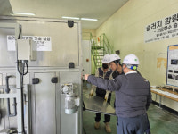 [사진뉴스] 송호석 금강청장, 예산공공하수처리시설 방문
