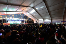 크리스마스 감성 입은 양촌 곶감축제, 개막 첫날부터 흥행 열기