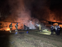 대전 서구 농장서 화재…인명피해 없어