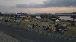 대구시, 금호강 산격 야영장 운영