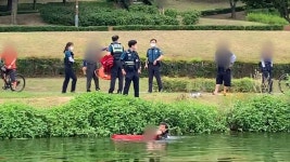 119시민수상구조대 금호강 빠진 10대 구해