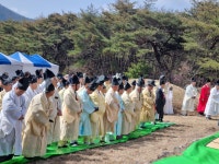 영천 오천 정씨 문중, 경북도문화재 정의번 시총 고유제 거행