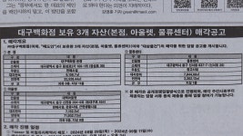 [심층] 대백 너마저··· 마지막 향토백화점 대구백화점의 운명은?