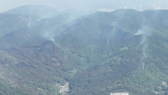 대구 함지산 산불 주불 진화⋯