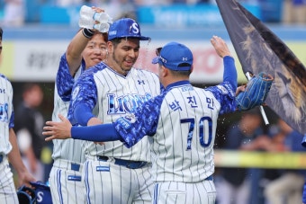 첫 완봉승 후라도 '1안타여도 괜찮아'…선발 역투 삼성, NC 상대 위닝시리즈