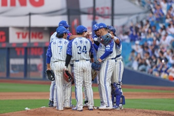 삼성 가라비토 KBO 첫 승, 올스타 브레이크 전 가능할까?