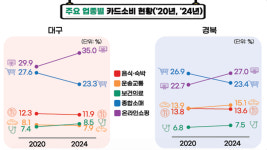 교보대구중앙소비조합 | [심층] 대구·경북 소비자, 카드 어디 썼나 봤더니···"온라인 쇼핑 압도적"