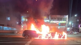 경북 울진 후포 식자재 마트 화재···대구서는 차량 화재