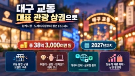 대구 중구, 교동 일대 지역 대표 관광 상권 조성 추진